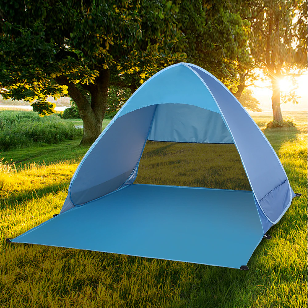 Cheap Goat Tents Lixada Automatic Instant Pop Up Beach Tent Lightweight Outdoor UV Protection Camping Fishing Tent Cabana Sun Shelter   